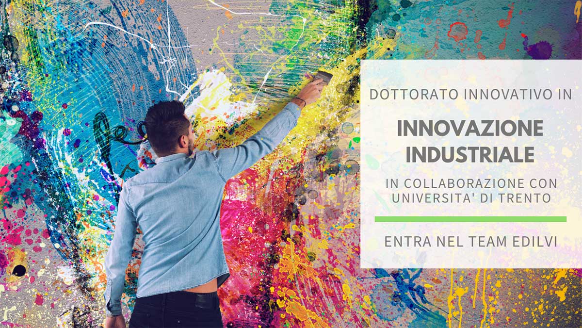 Dottorato in innovazione industriale Edilvi